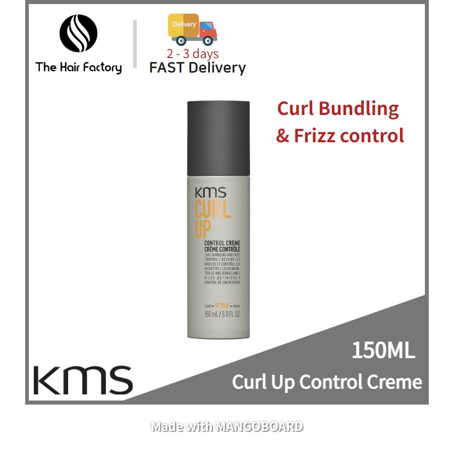 Kms Curl Up Control Creme 150ml Shopee Singapore