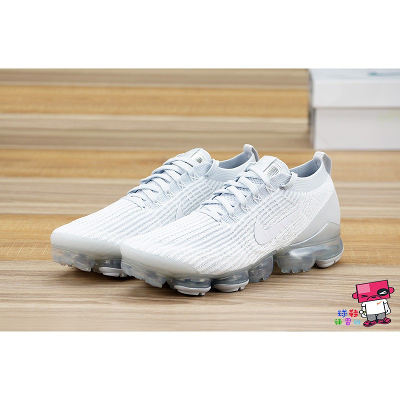 nike vapormax flyknit 3 white silver