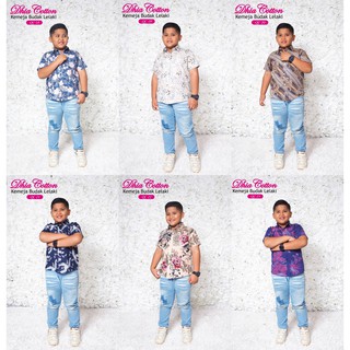 HOT ITEMS KEMEJA BATIK BUDAK LELAKI BY DHIA COTTON HOT ITEMS KEMEJA BATIK BUDAK LELAKI BY DHIA COTTON