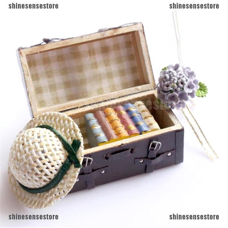 mini vintage suitcase