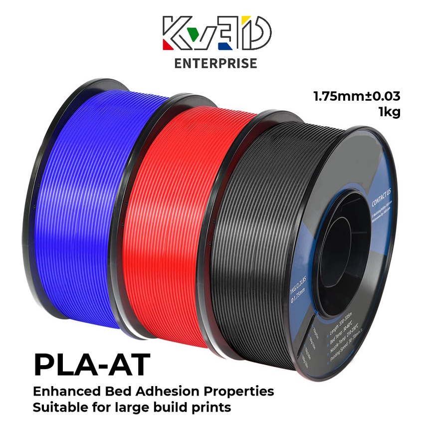 [Local Stock] PLAAT 3D Printing Filament 1.75mm 1kg PLA Good Bed