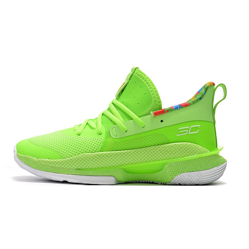 curry 7 neon green