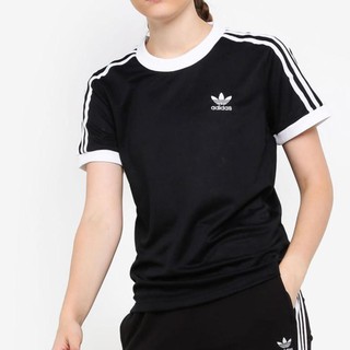 adidas classic 3 stripe t shirt