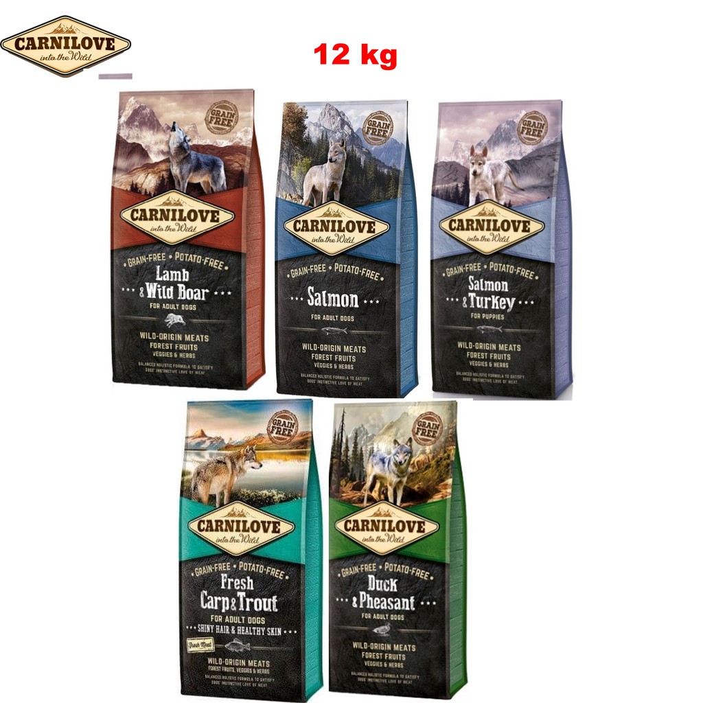 carnilove salmon & turkey for puppies