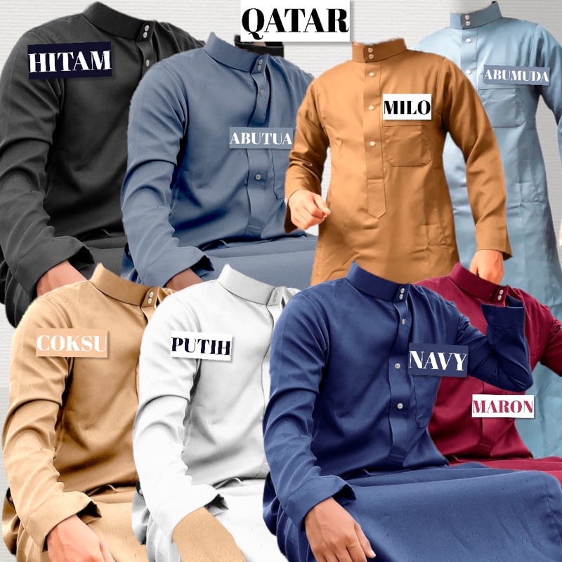 Alkhatib GAMIS Men QATAR Materials Exclusive PREMIUM Cotton Series ...