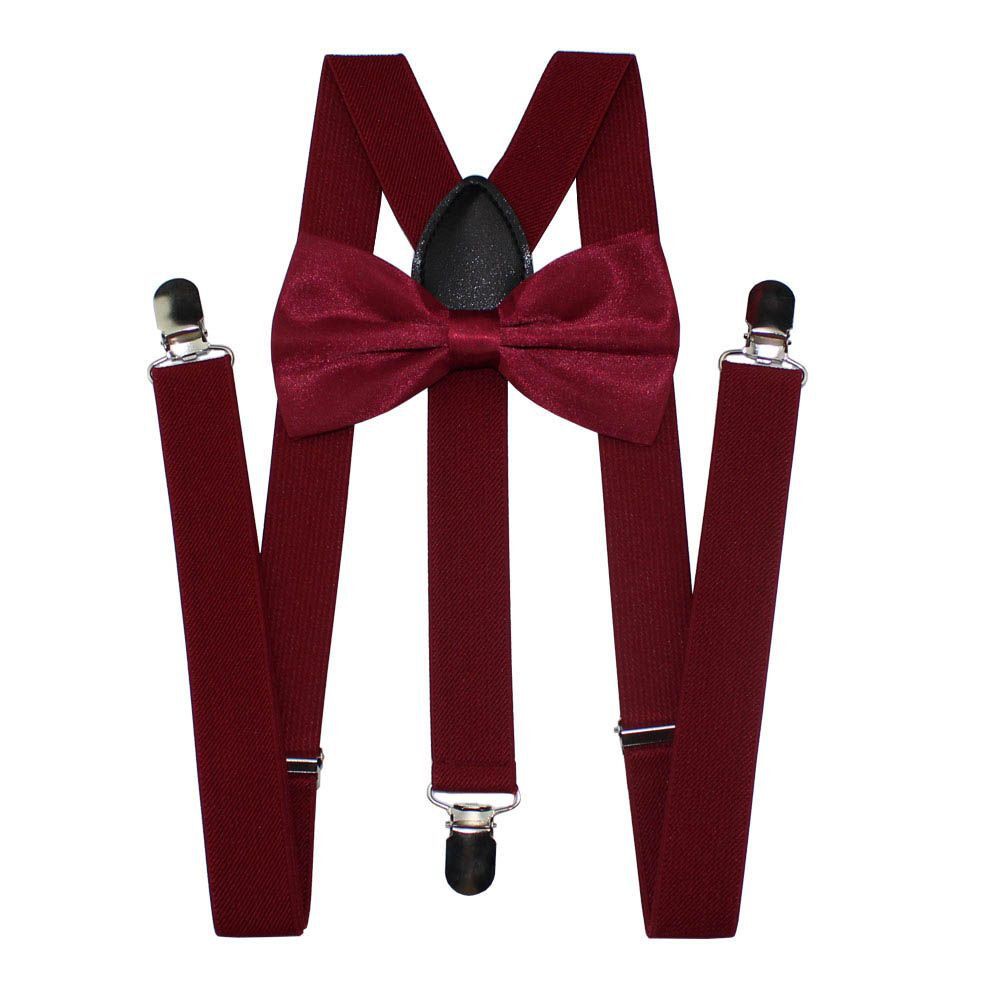 Perfect for Music Festival Party Light Up Men's LED Suspenders And Bow Tie 2 Pcs/Combo 