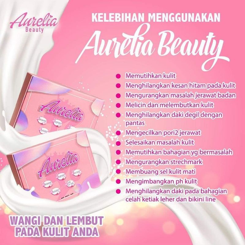 Shop Malaysia Sabun Aurelia Beauty Whitening Beauty Soap Shopee Singapore
