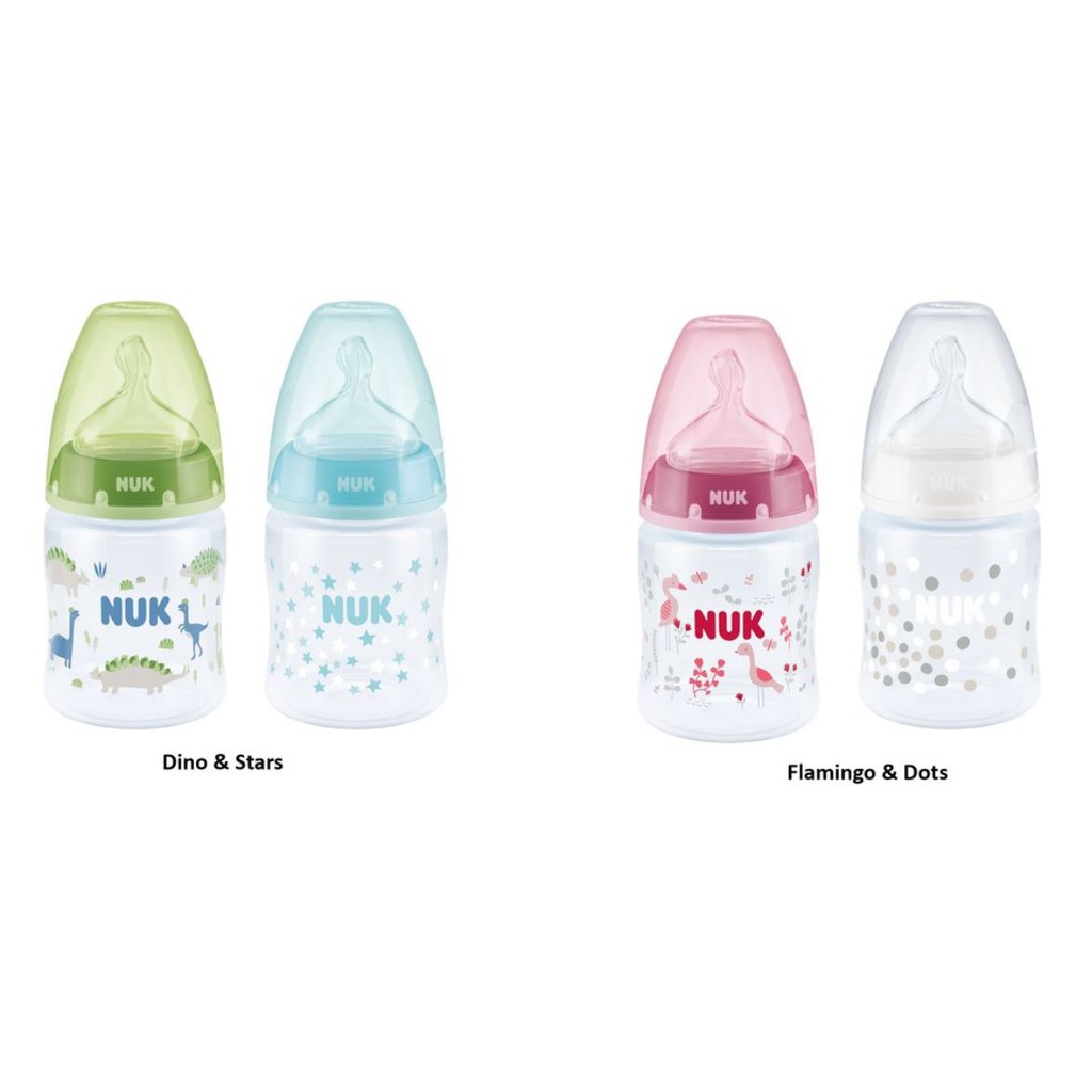 NUK Wide Neck Latex Teat X2 - 6-18m - Large Hole