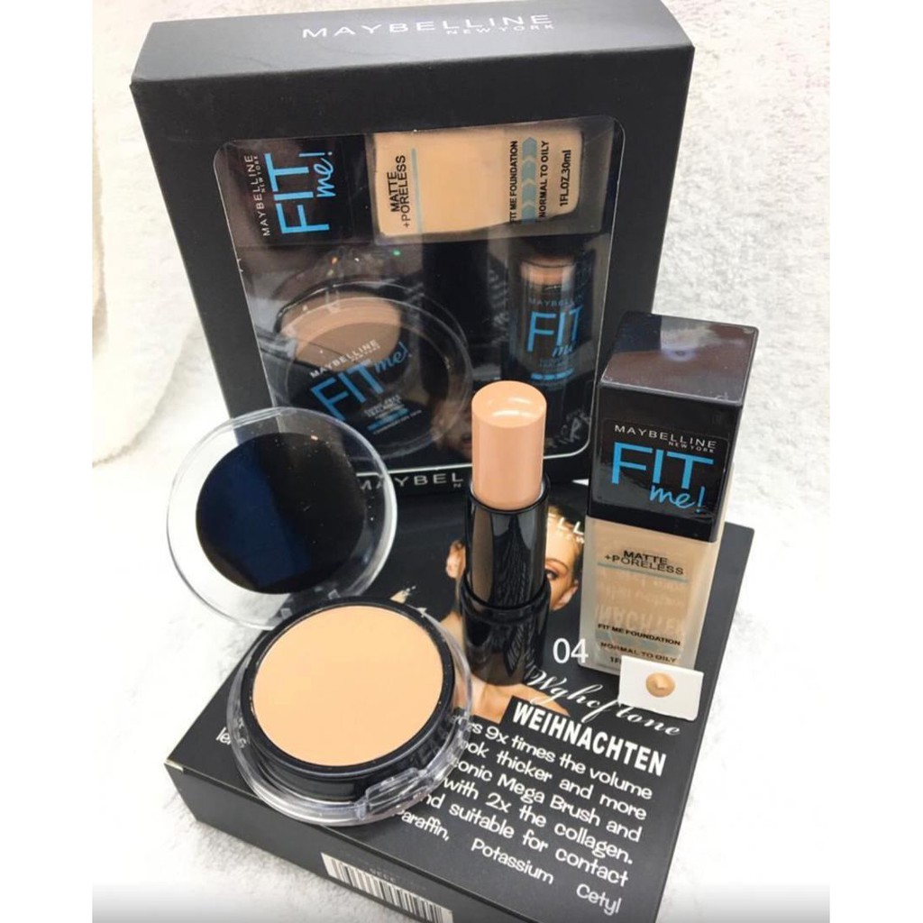 Maybelline Fit Me 3in1 Shopee Singapore