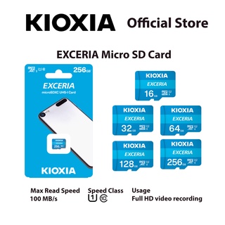 KIOXIA Exceria microSD card without Adapter C10 U1 class - in 16GB 32GB 64GB 128GB