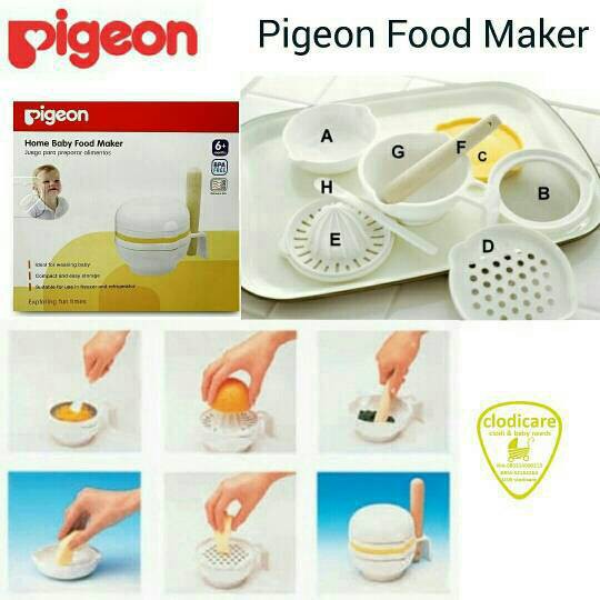 Lilmaison Pigeon Home Baby Food Maker Bpa Free Shopee Singapore