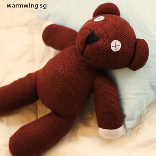 Warmwing 23cm Mr Bean Teddy Bear Animal Stuffed Plush Toy Soft Cartoon Brown Figure Doll . #4