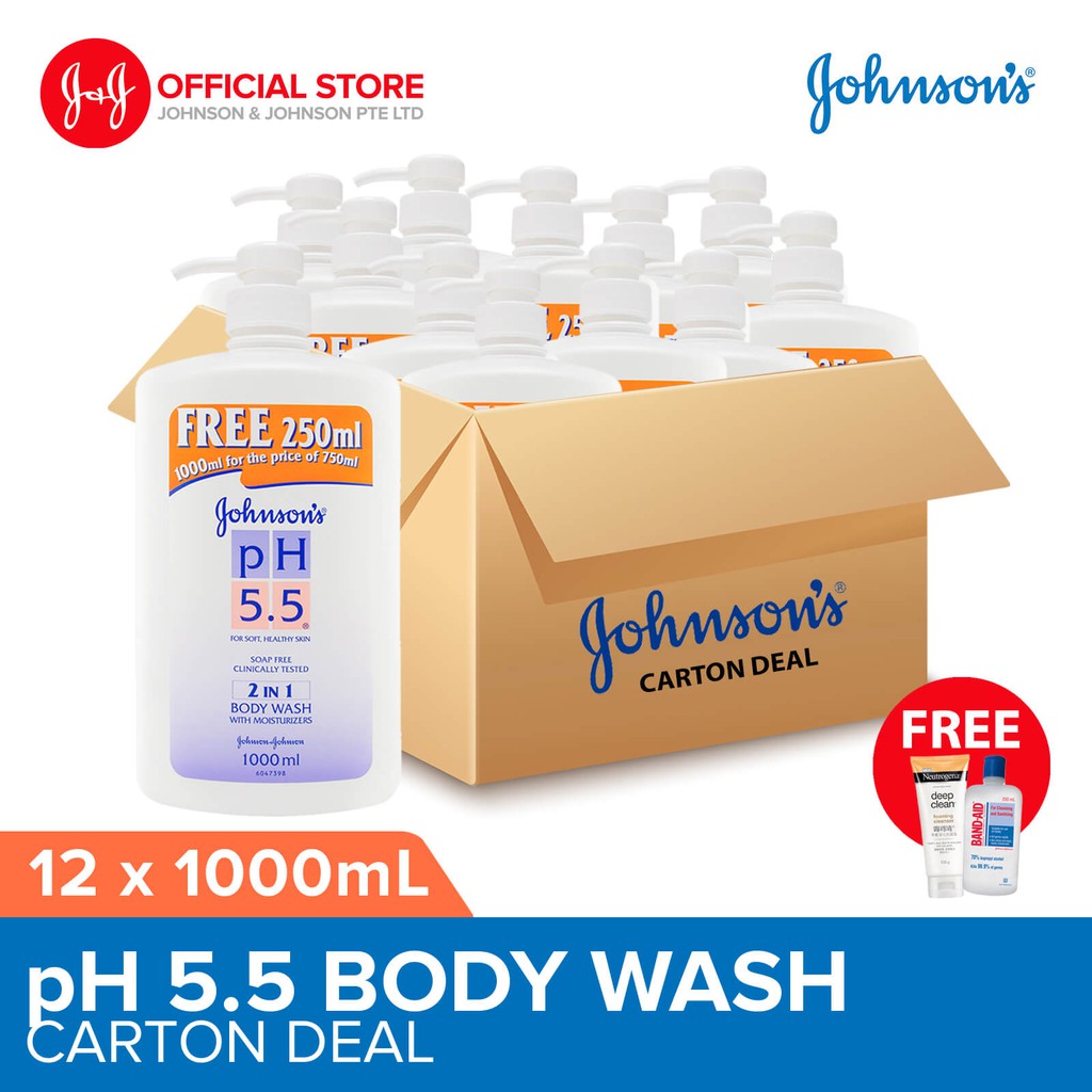 [JNJ Brand Week Exclusive]Johnson's pH5.5 2in1 Body Wash With