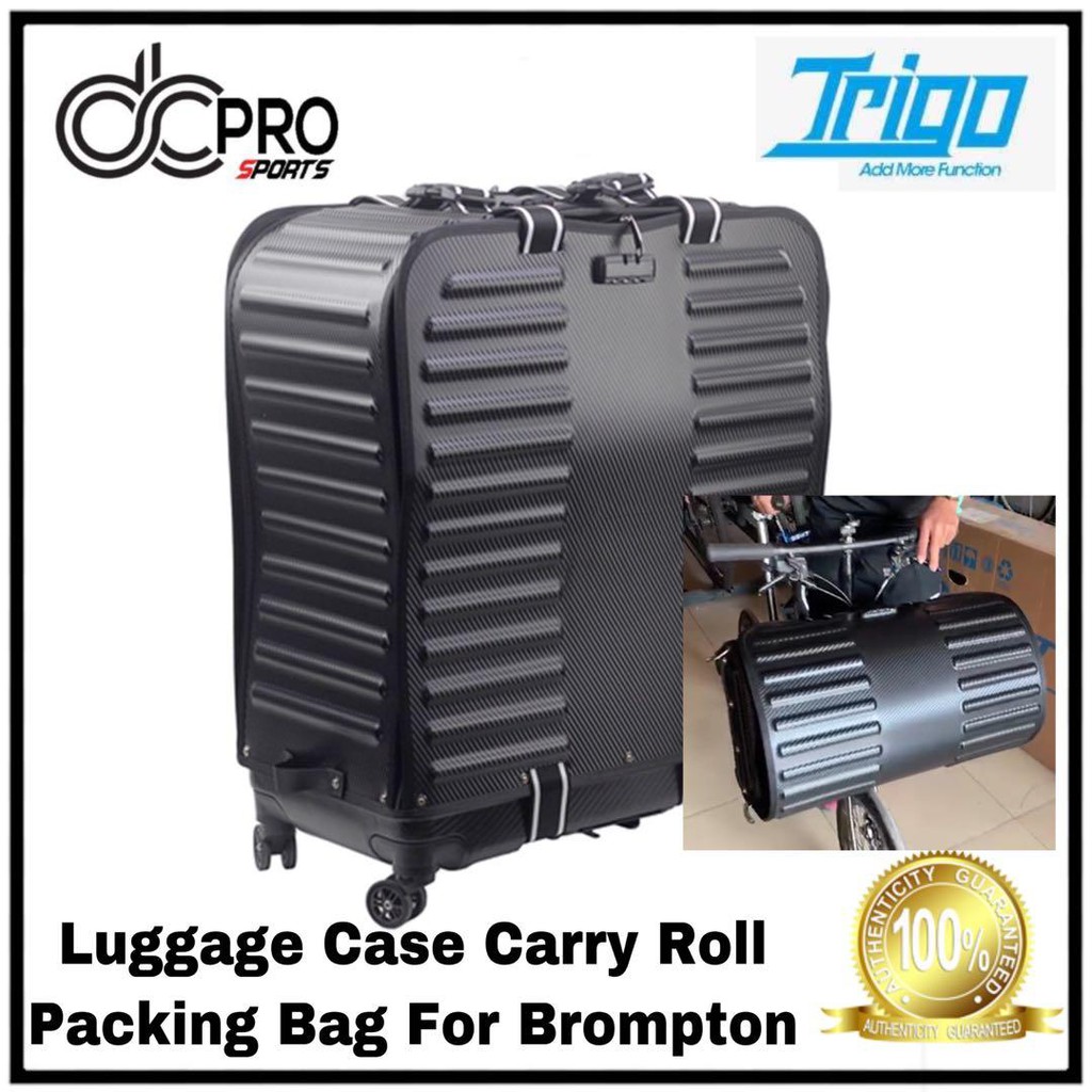 Trigo Luggage for Brompton style bicycle / Carrier for all Trifold bike
