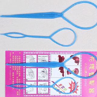 Magic Small Topsy Tail Hair Braid Ponytail Hair Accessory Maker Styling #7