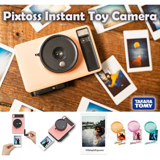 Takara Tomy Pixtoss Instant Camera Use Instax Mini Film
