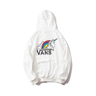 rainbow vans hoodie