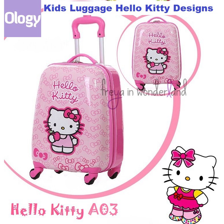 trolley bag hello kitty