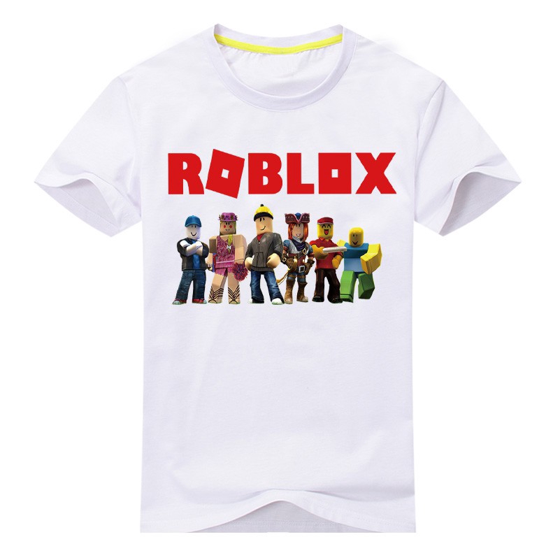Ready Stock 2019 Summer Children Boy S Girls Tops Roblox Boy T Shirt Cotton T Shirts In Boys Shopee Singapore - sophias robloxs merch roblox logo at cotton cart