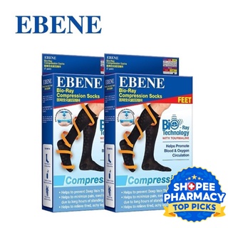 EBENE Bio-Ray Compression Socks 2 Pairs