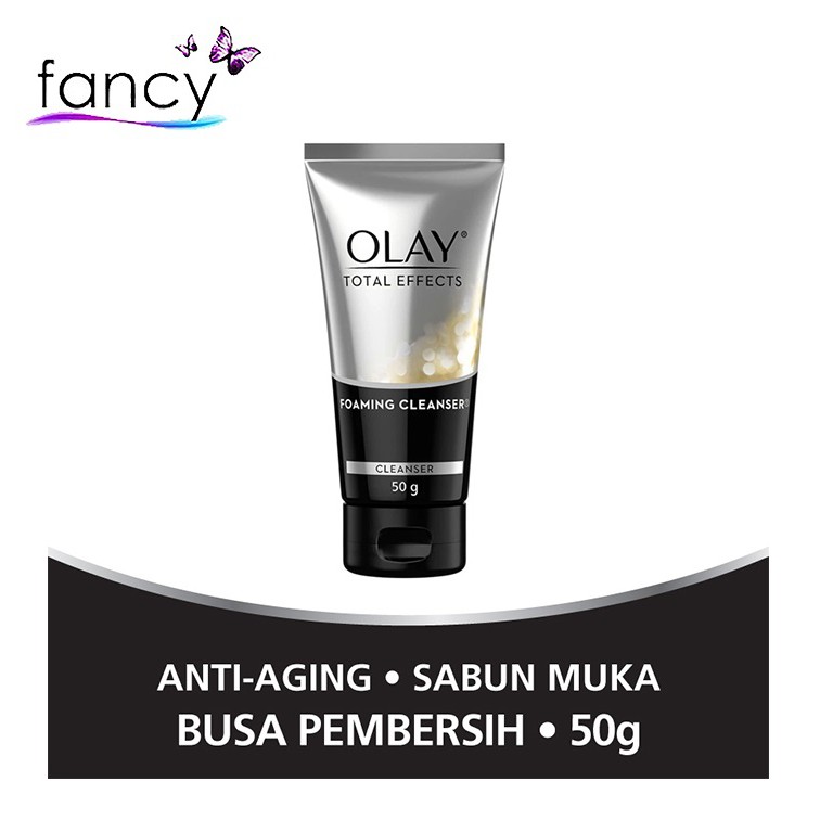 olay total effect facial foam