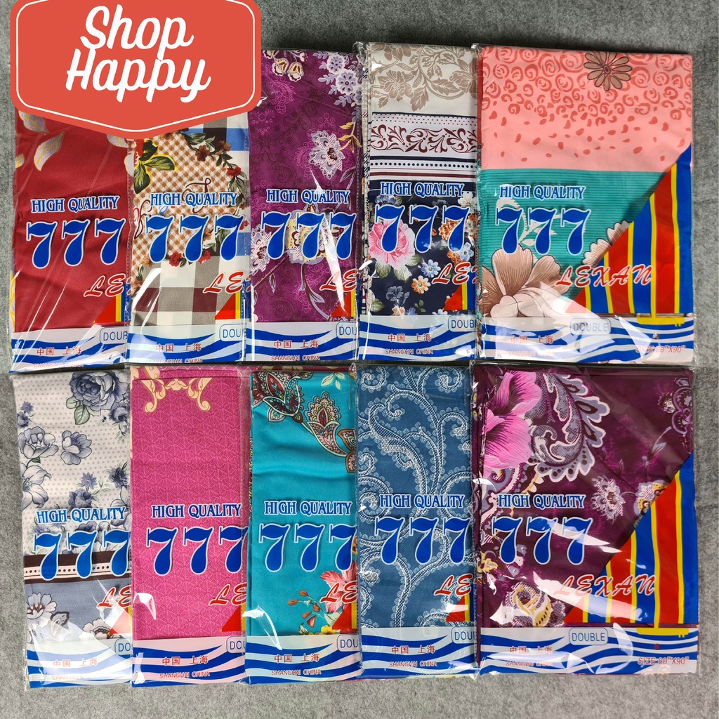 777 High Quality Cotton Blanket | Kumot | Cotton Bedsheet (Single and Double)