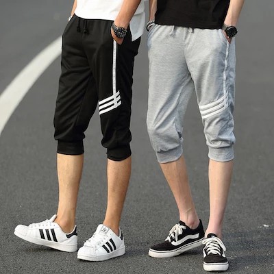 mens knee length joggers