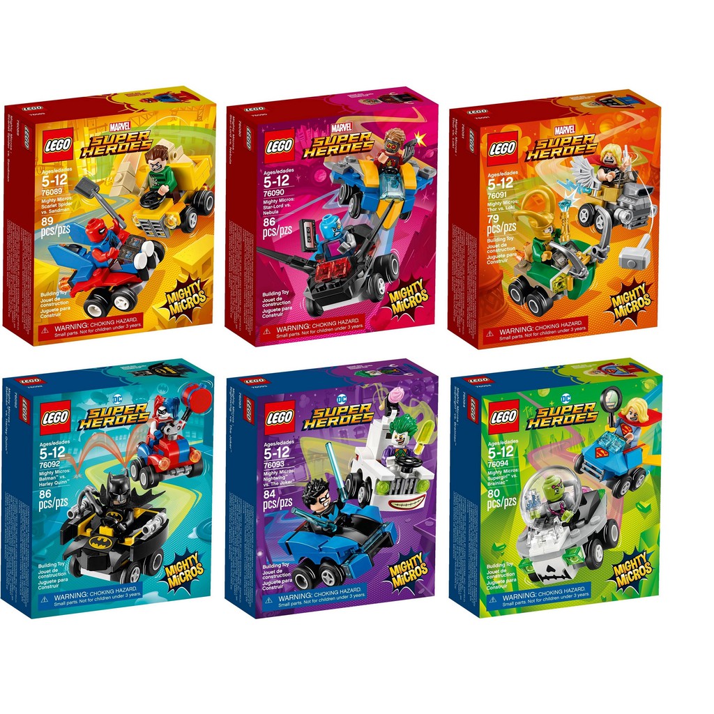 lego super heroes mighty micros