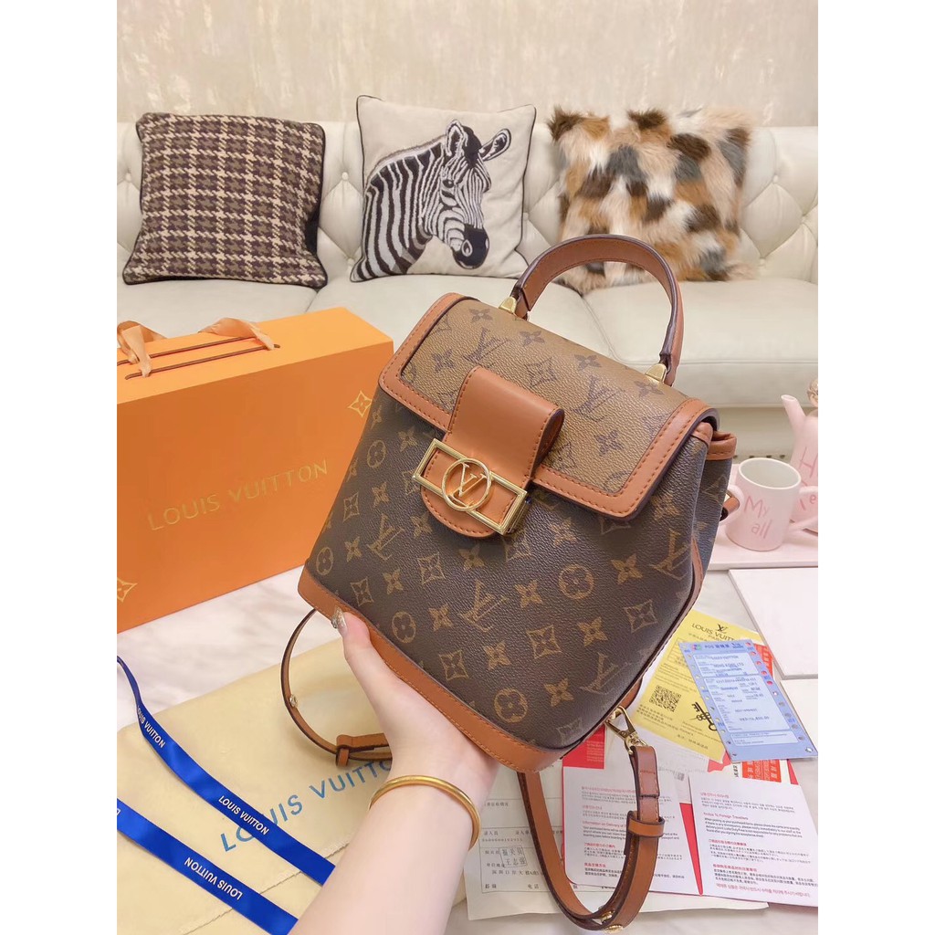 LV Louis Vuitton t classic Dauphine handbags The most new backpack bag Daphne backpack backpack ...