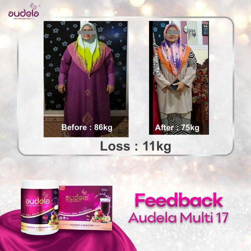 Audela Multi 17 Instock Free Audela Shaker Shopee Singapore