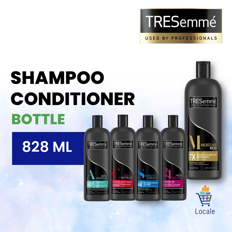 Tresemme Hair Shampoo & Conditioner (828ml Bottle) Shopee Singapore