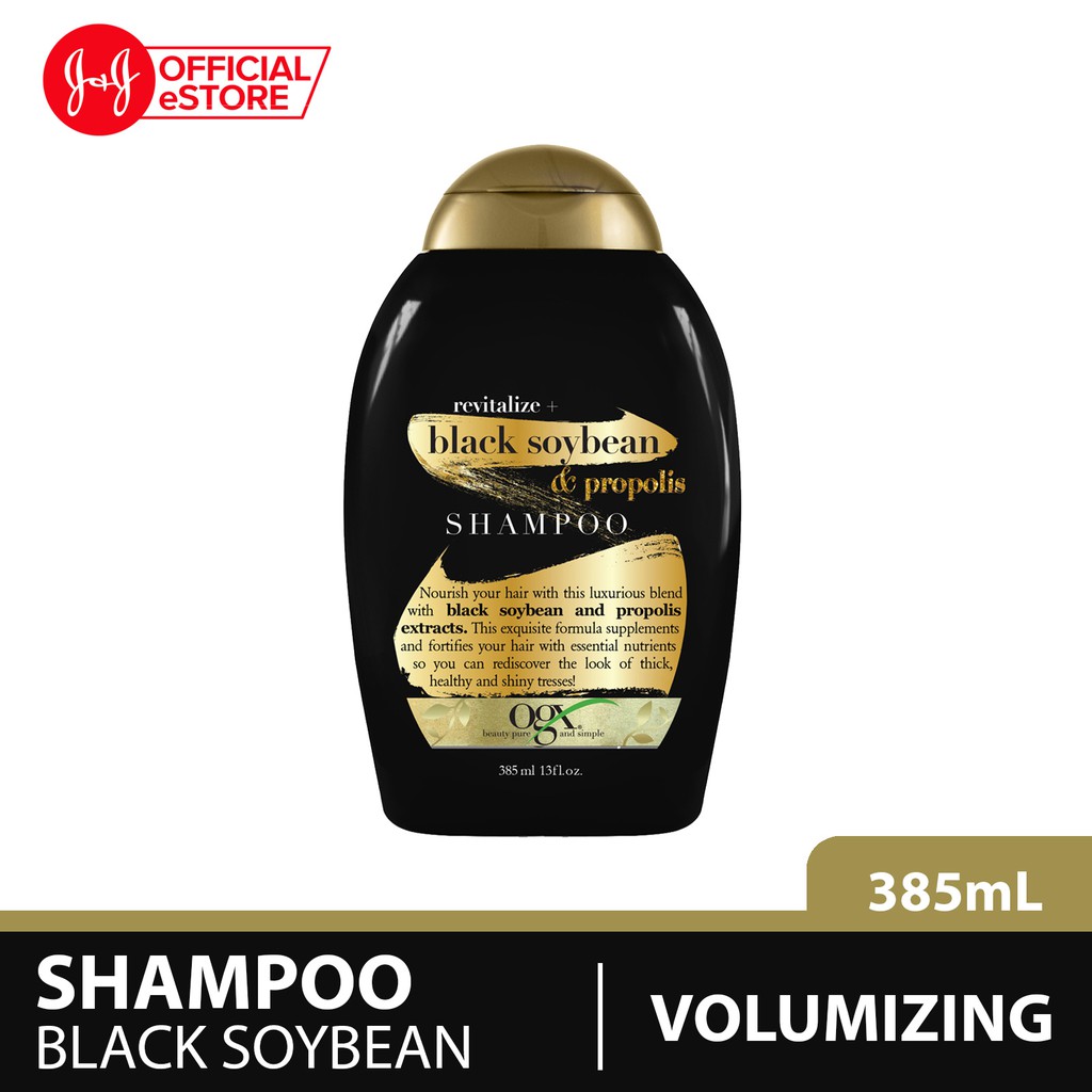 OGX Revitalize+ Black Soybean And Propolis Shampoo For Normal To