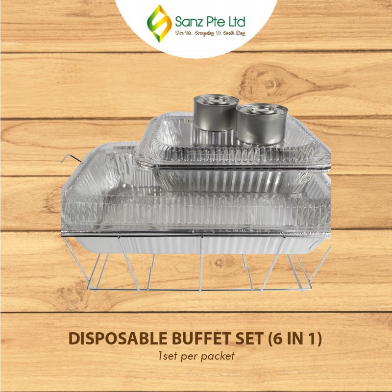 Disposable Buffet Set (6 in 1) Shopee Singapore