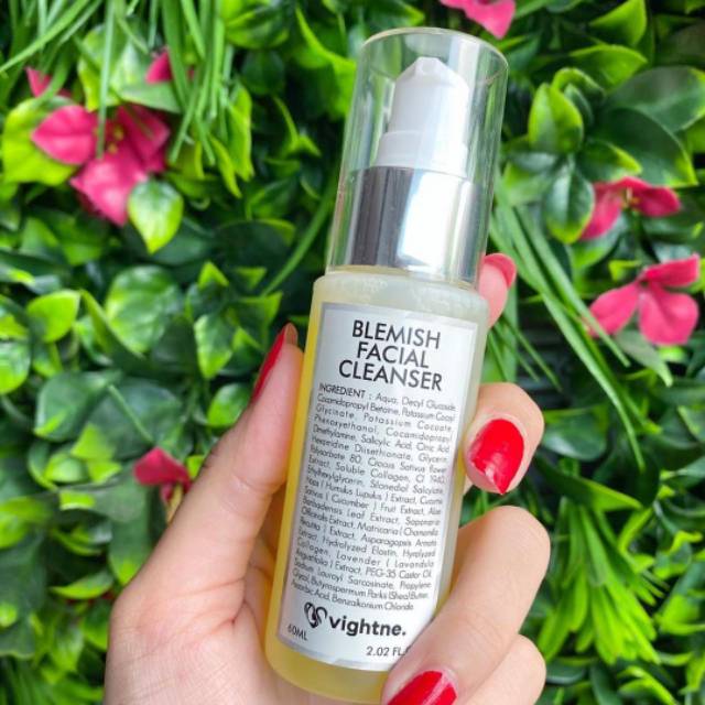 blemish facial cleanser