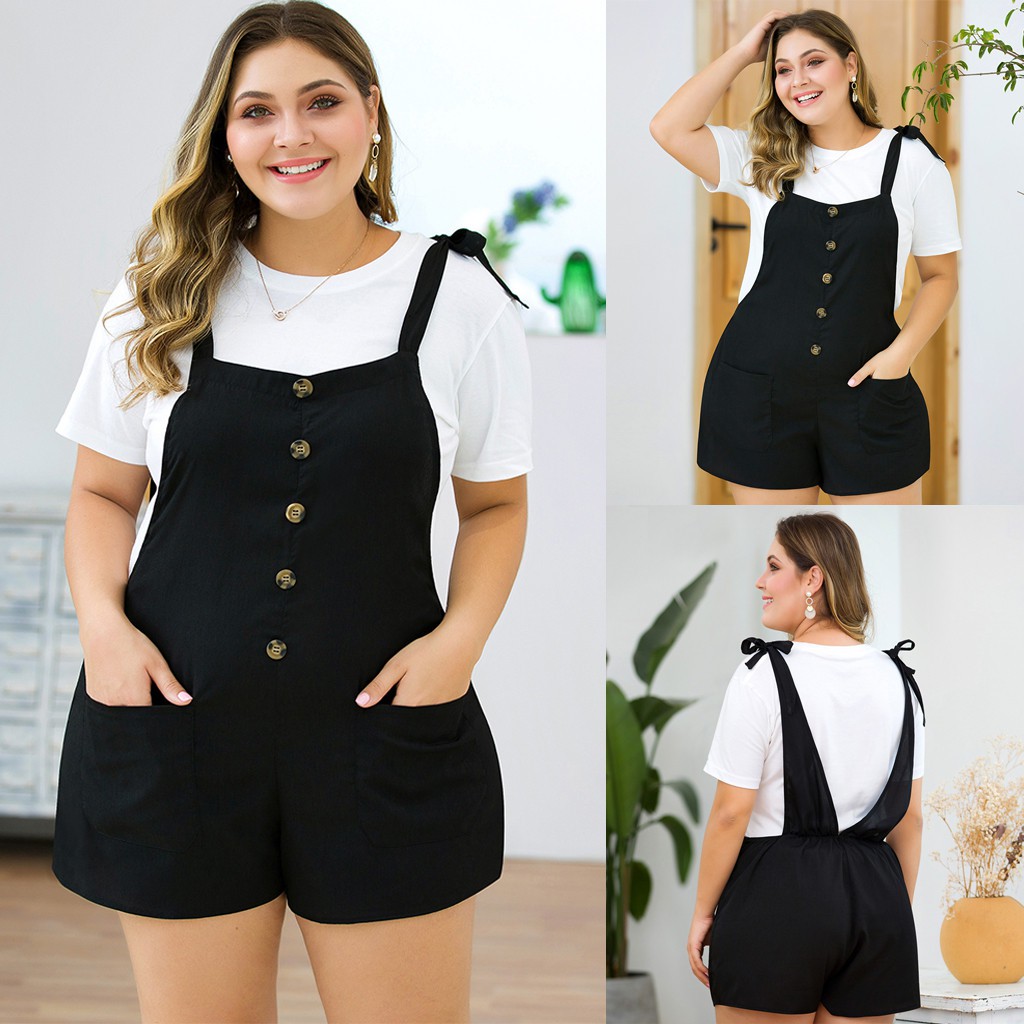 short jumpsuit for plus size