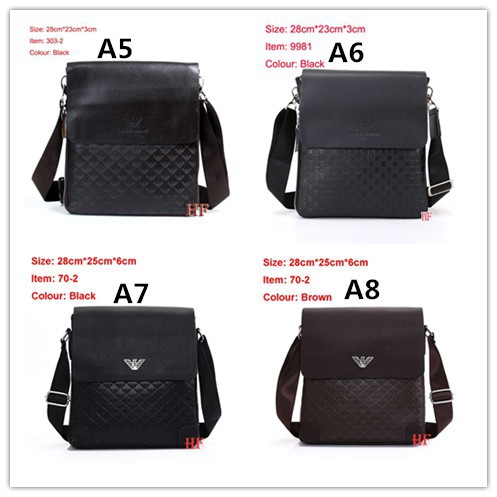 armani sling bag mens