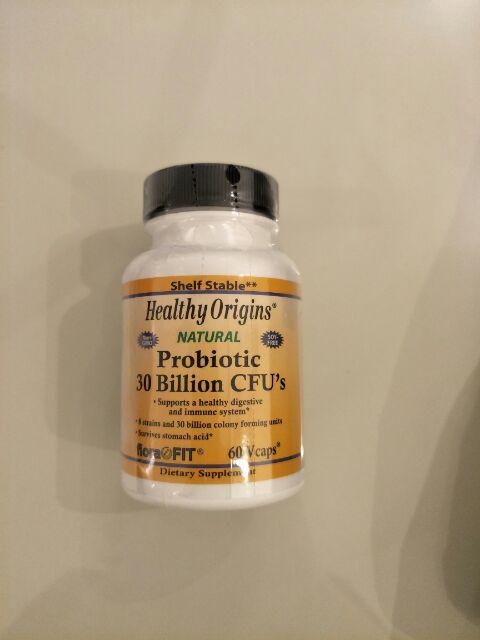 Healthy Origins Probiotic 30 Billion Cfu S 60 Vcaps Shopee Singapore