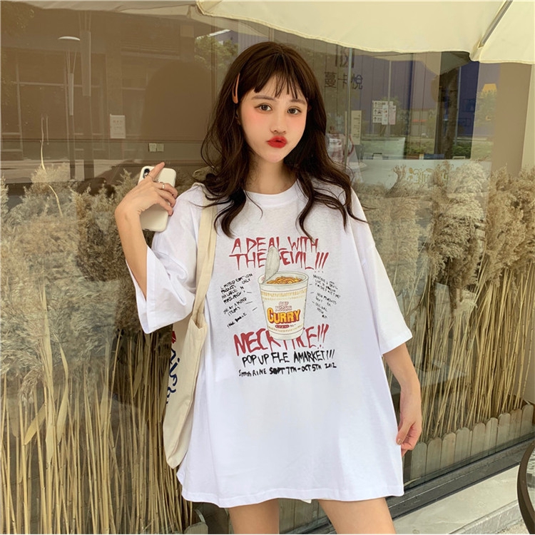 Women S Cute Pullover T Shirt Shopee Singapore