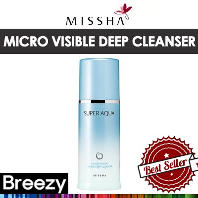 missha oxygen micro visible deep cleanser