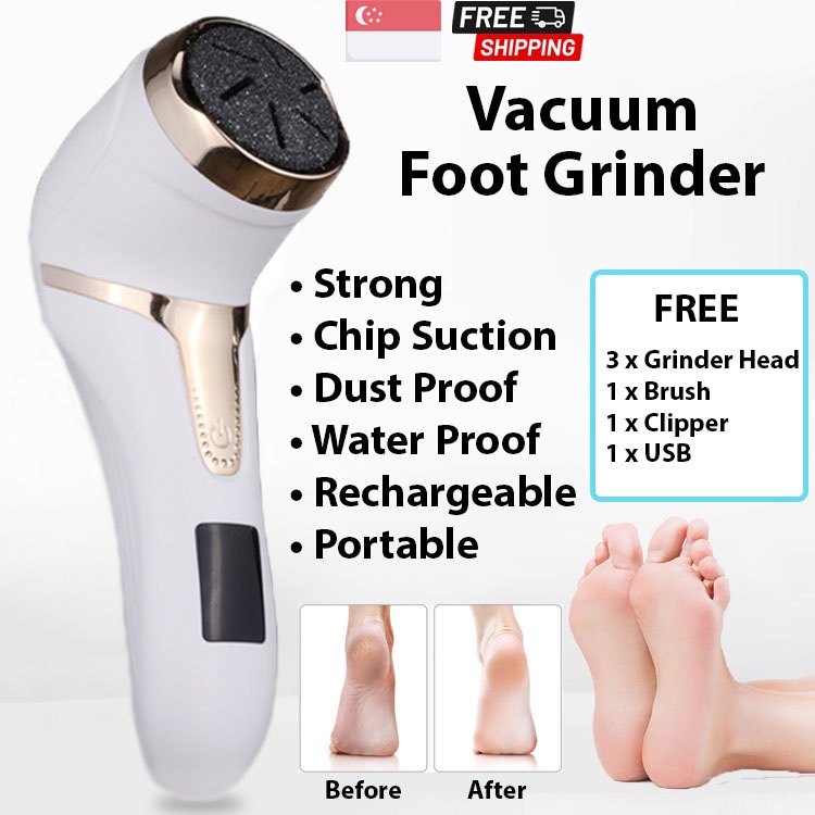 Vacuum Foot Heel Grinder Pedicure Dead Skin Callous Remover Exfoliation