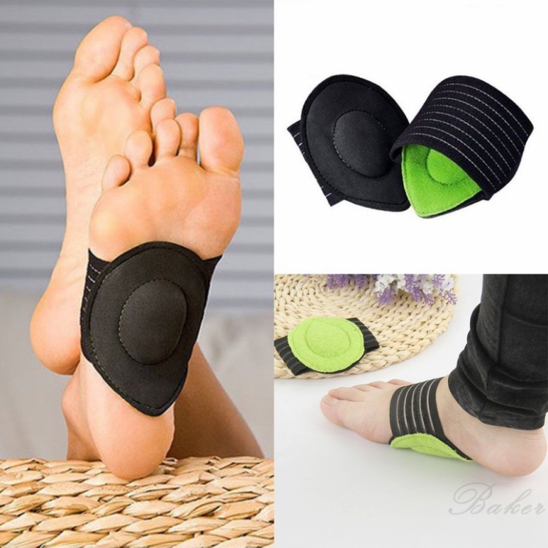 1pair Cushioned Arch Foot For Support Pain Relief And Sore