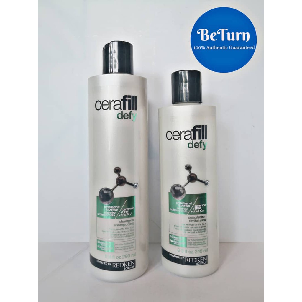 Redken Cerafill Shampoo Conditioner Shopee Singapore