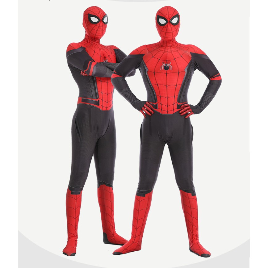 2019 Kids Spider Man Far From Home Peter Parker Cosplay Costume Zentai Spiderman Superhero Bodysuit Shopee Singapore - roblox gyro outfit