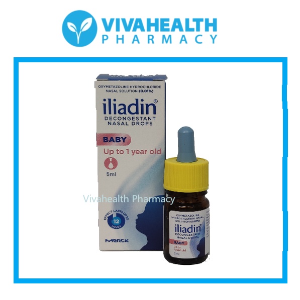 iliadin nasal decongestant drops (Infant) Shopee Singapore