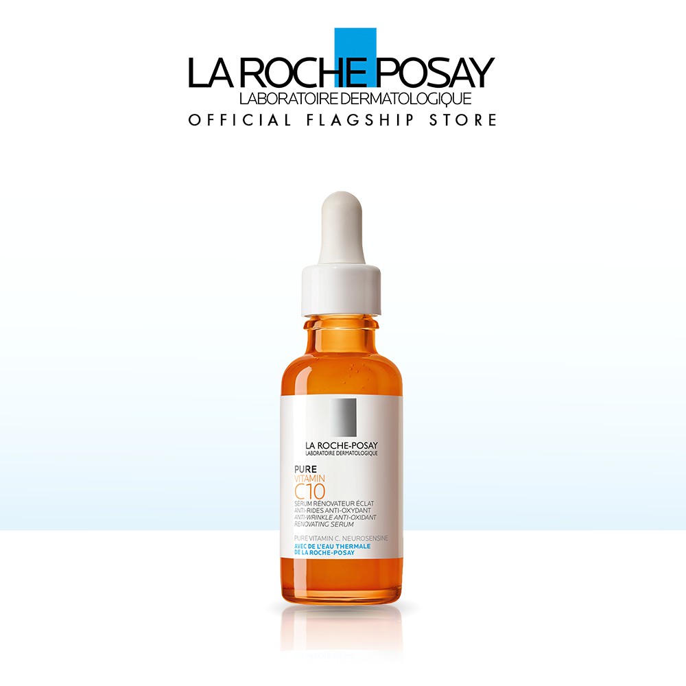La RochePosay Pure Vitamin C10 Serum 30ml AntiWrinkle Antioxidant