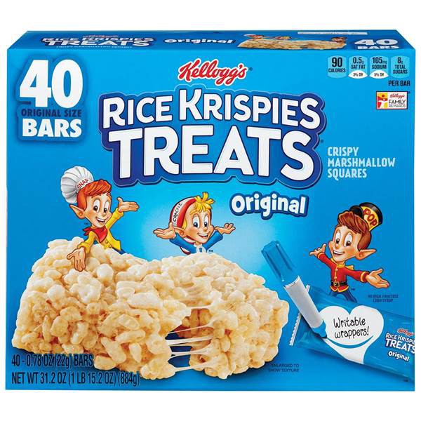 Kellogg's Rice Krispies Treats USA 40/60 bars | Shopee Singapore