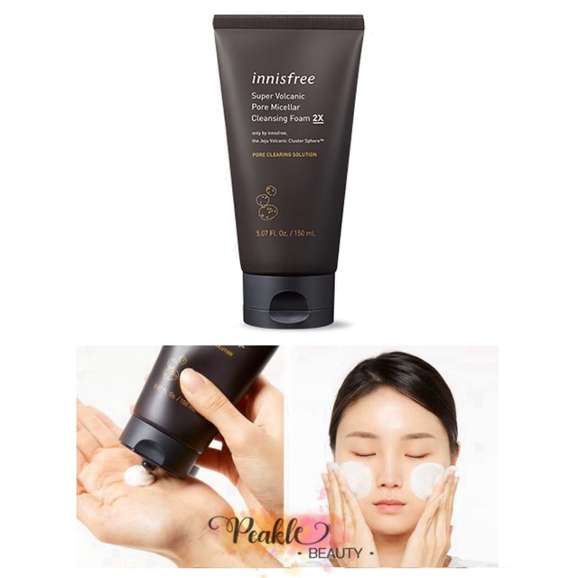super volcanic pore micellar cleansing foam