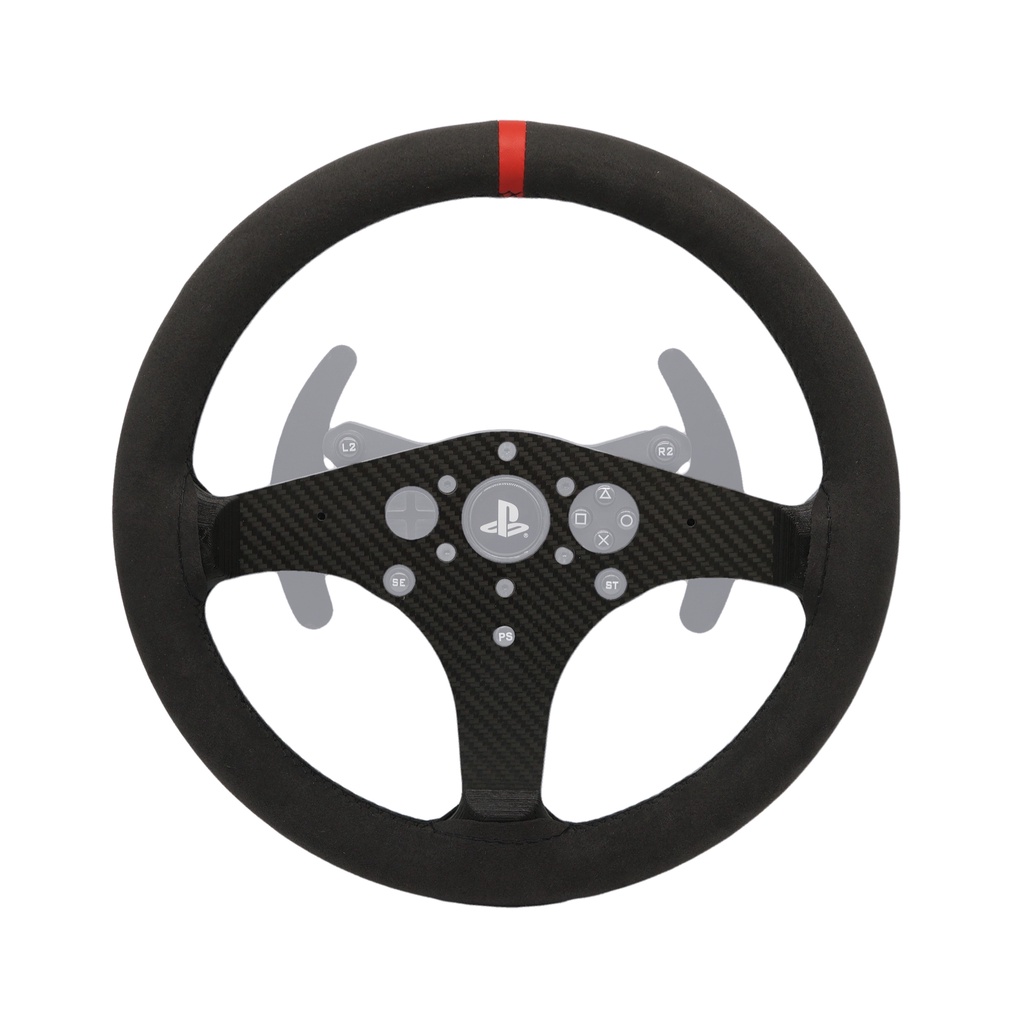 X-Thrustmaster T300RS T300GT Racing 13inch 33cm steering Wheel MOD DIY(carbon  fiber,suede) light weight | Shopee Singapore