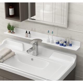 [SG Seller] Wall-mounted shelf for toilet. Faucet holder. Bathroom Mirror rack #4