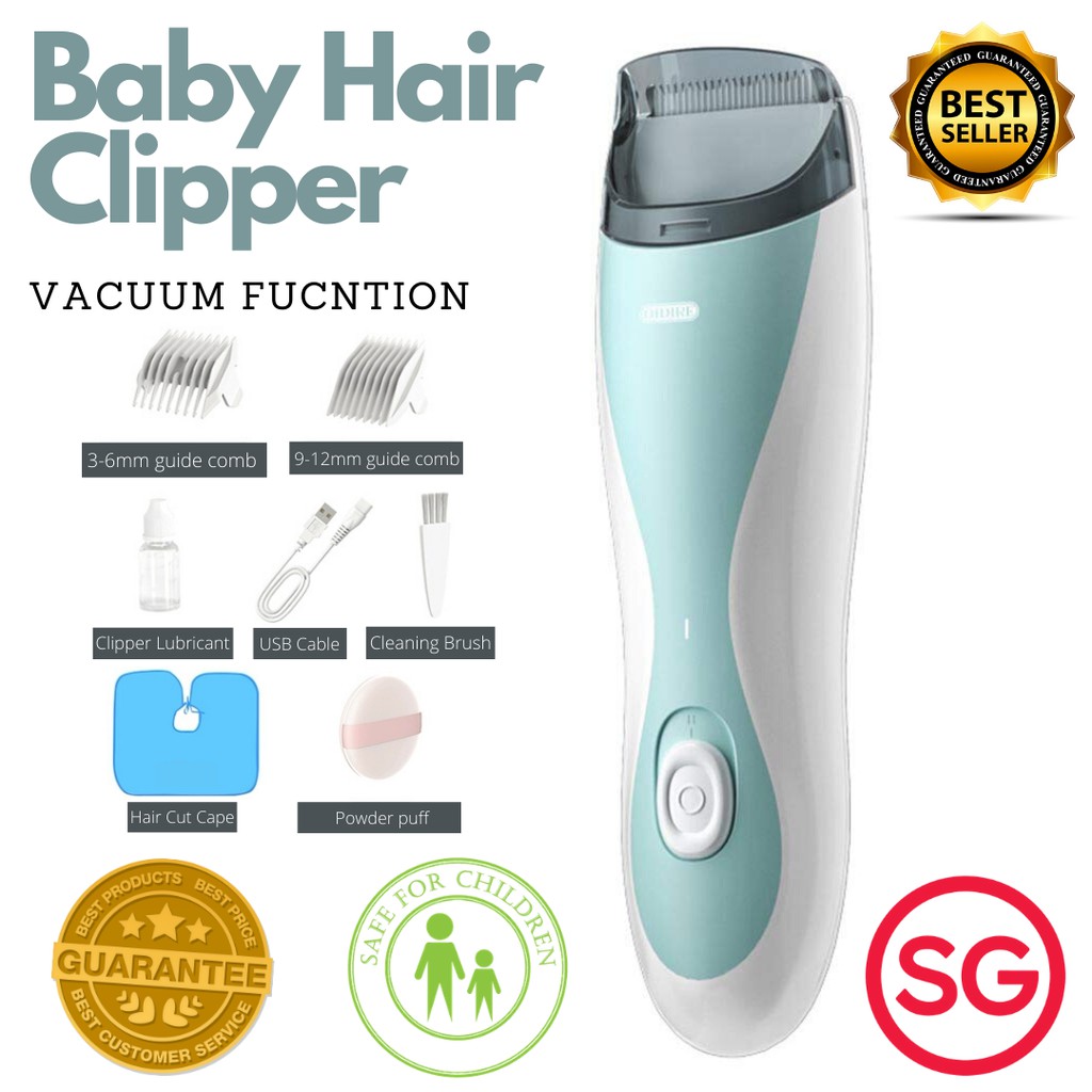 Baby Hair Clipper - Vacuum Auto Suction Kids Baby Hair Trimmer with Full  Accessories Baby & Kids Grooming | Shopee Singapore